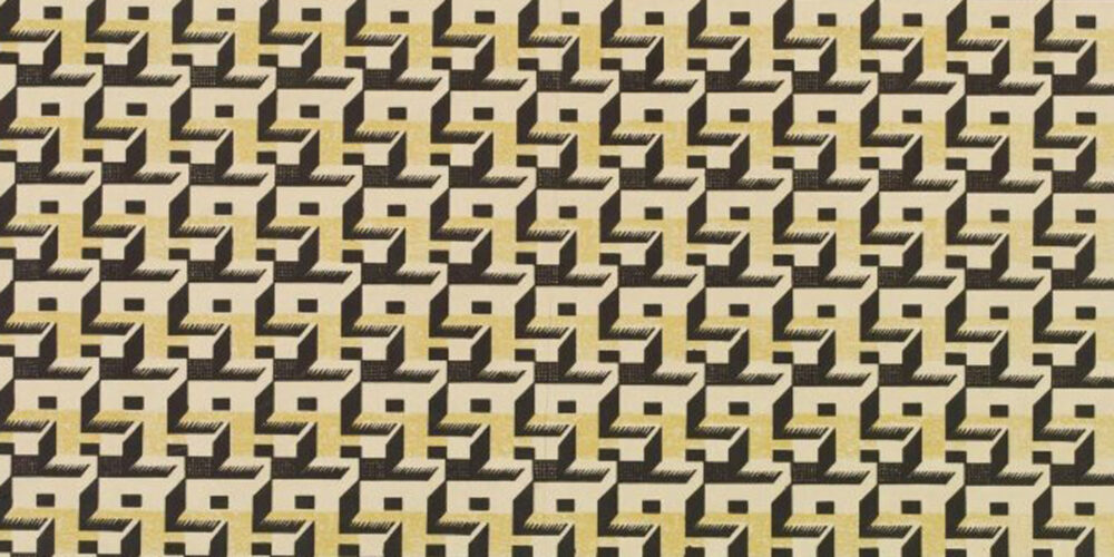 Paul Nash patterned paper c1920s